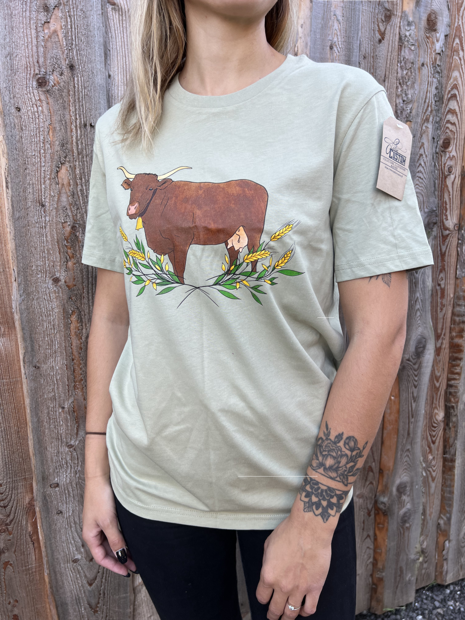 T-Shirt Unisexe Vache Salers