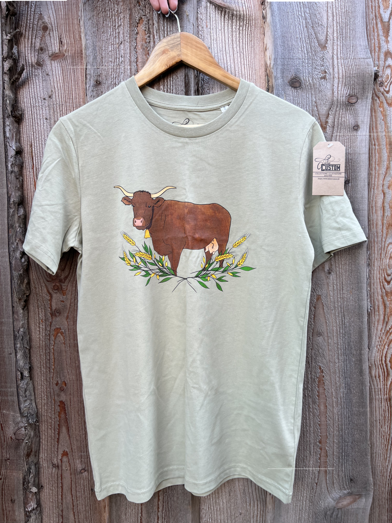 T-Shirt Unisexe Vache Salers