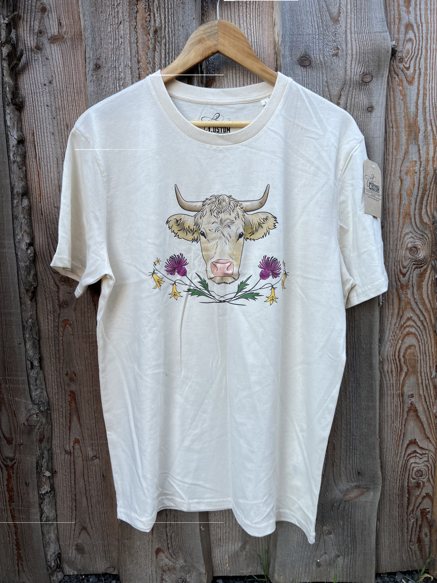 T-Shirt Unisexe Vache Charolaise