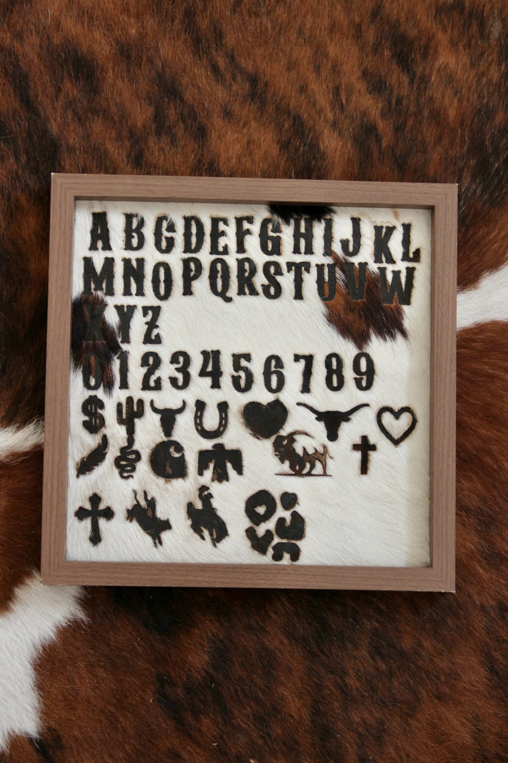 Planche motifs burning