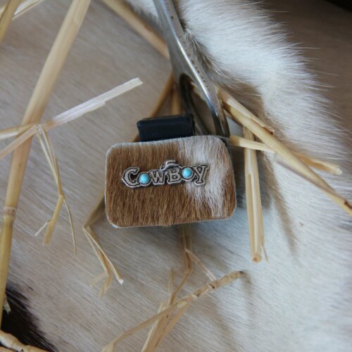 Pince a cheveux cowboy & peau naturelle PETITE (Copy)