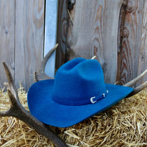 Chapeau Cattleman bleu canard « LG » ÉDITION LIMITE