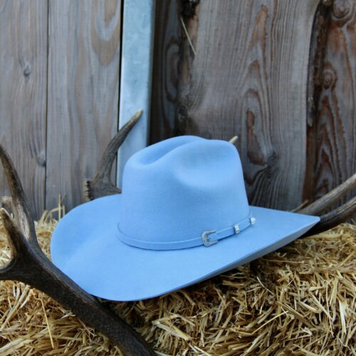 Chapeau Cattleman baby blue « MD »