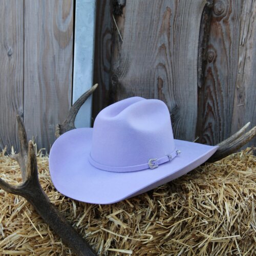 Chapeau Cattleman lilac « MD »