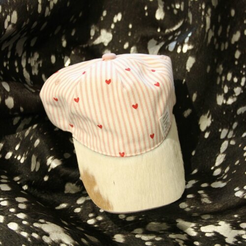 Casquette Peau montagne ENFANT coeur