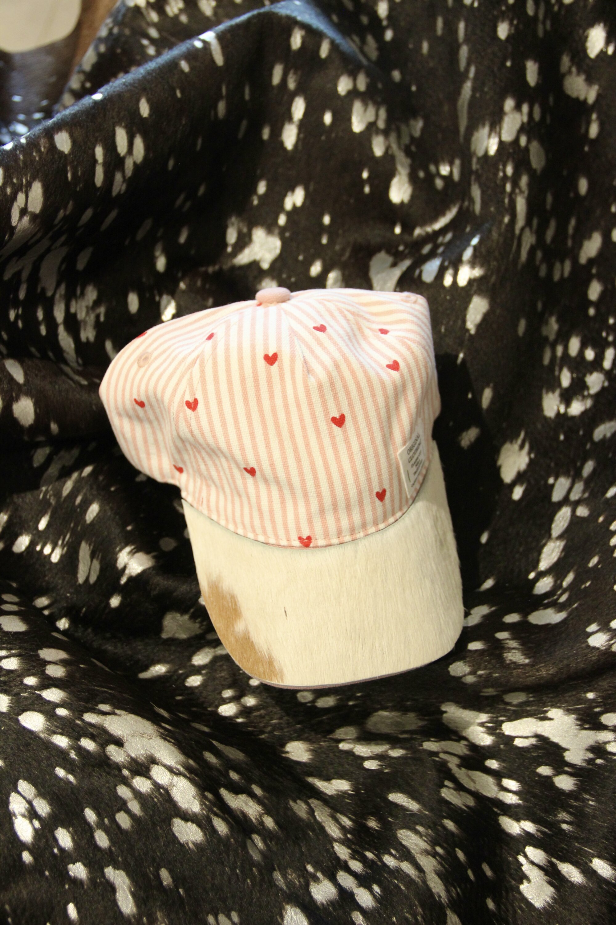Casquette Peau montagne ENFANT coeur