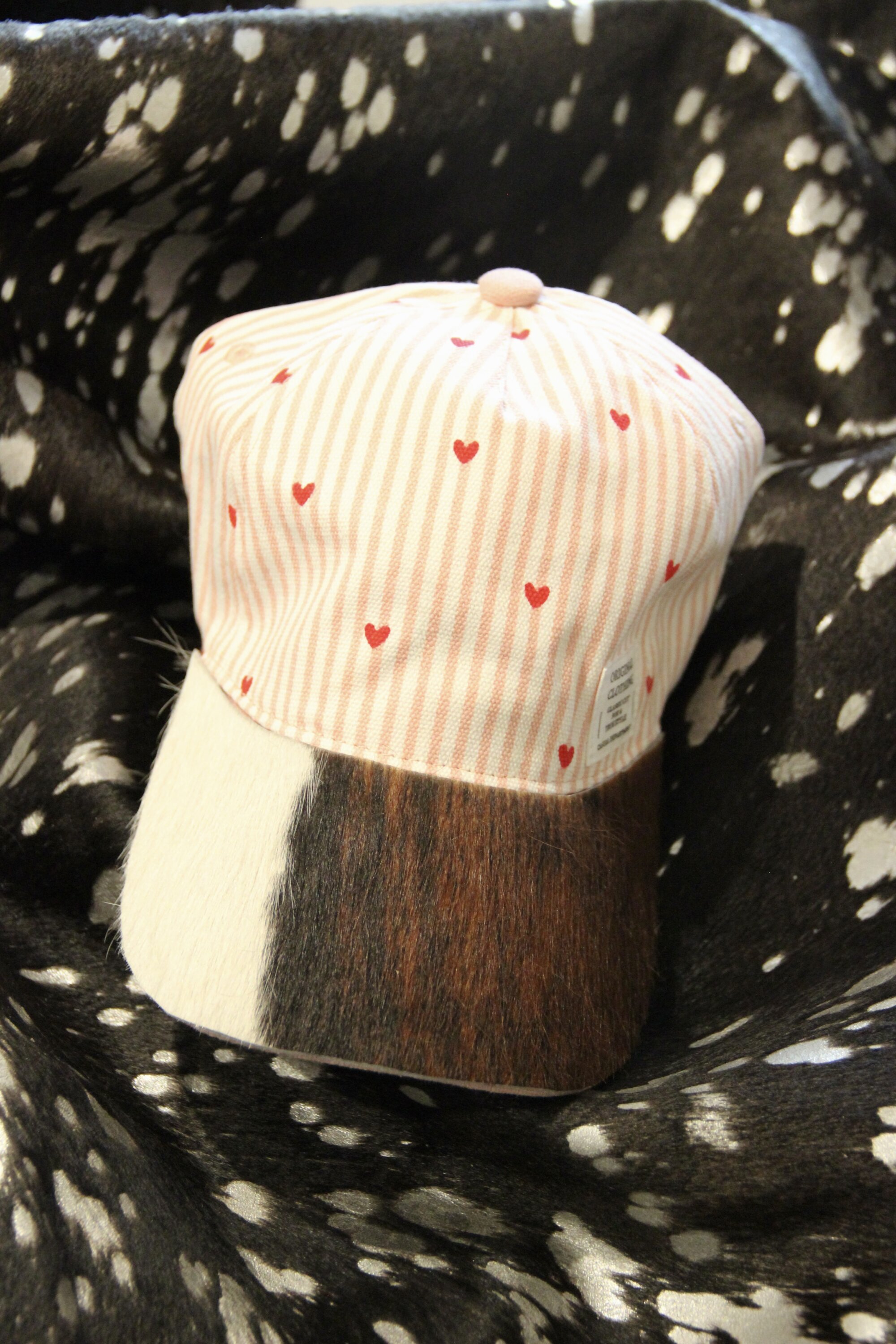 Casquette Peau montagne ENFANT coeur 2