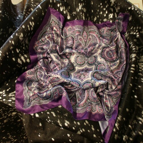 Foulard purple M